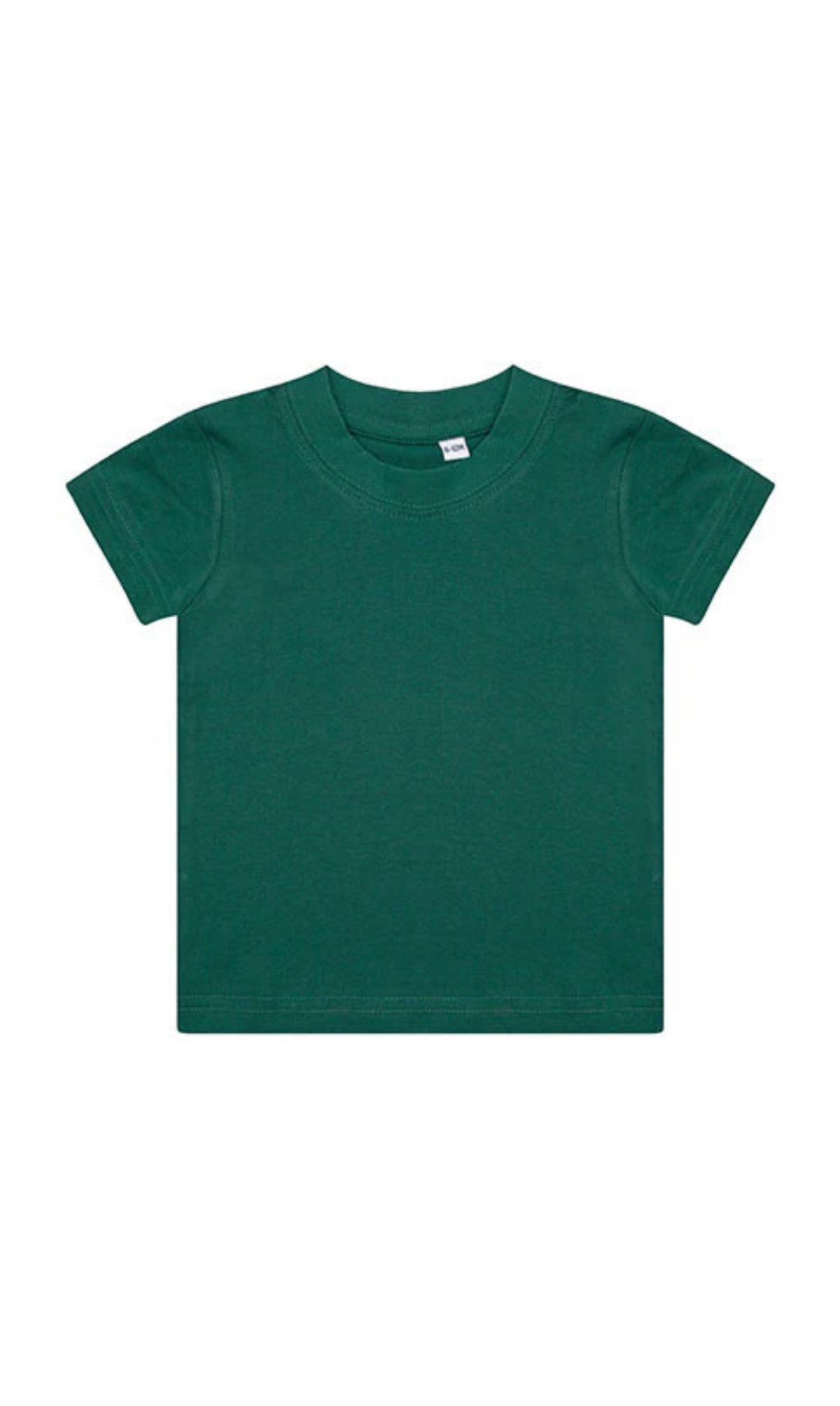 Baby-Kids Crew Neck T-Shirt von Larkwood – Produkt- und Farbansicht für Textildruck und Stickerei