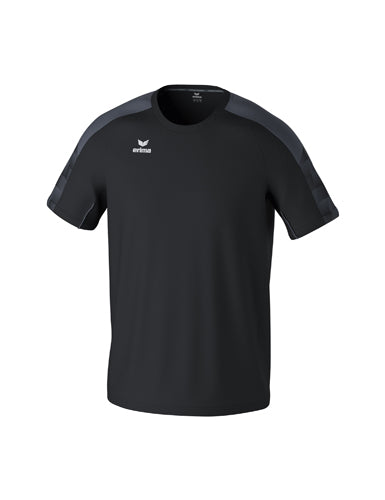 ERIMA EVO STAR T-Shirt in schwarz/slate grey Vorderansicht