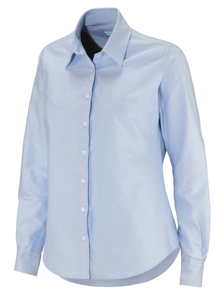 Cottover Oxford Lady in Hellblau – mit Firmenlogo individualisierbar