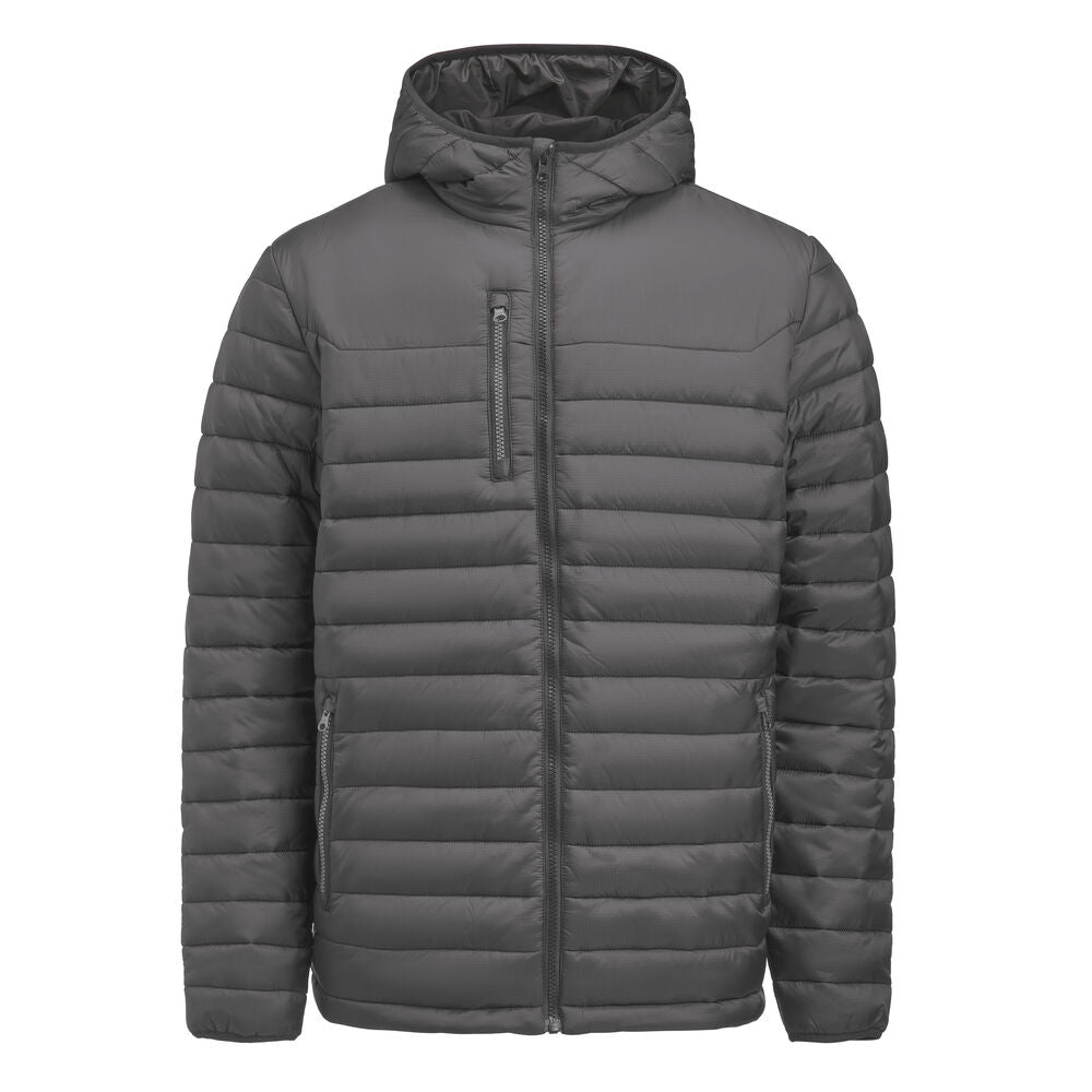 James Harvest Meadows Jacke Herren in Grau – mit Firmenlogo individualisierbar