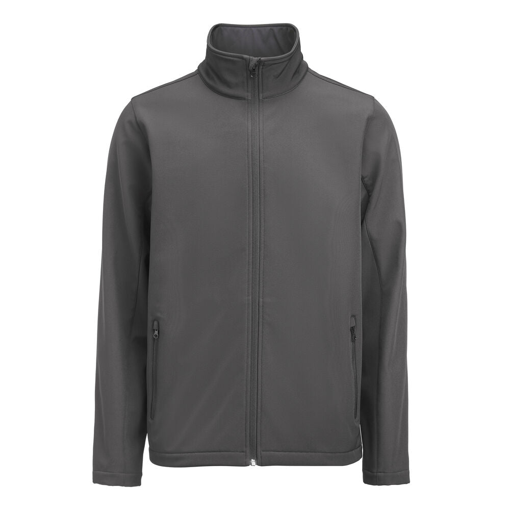 James Harvest Valley Jacke Herren in Grau – mit Firmenlogo individualisierbar