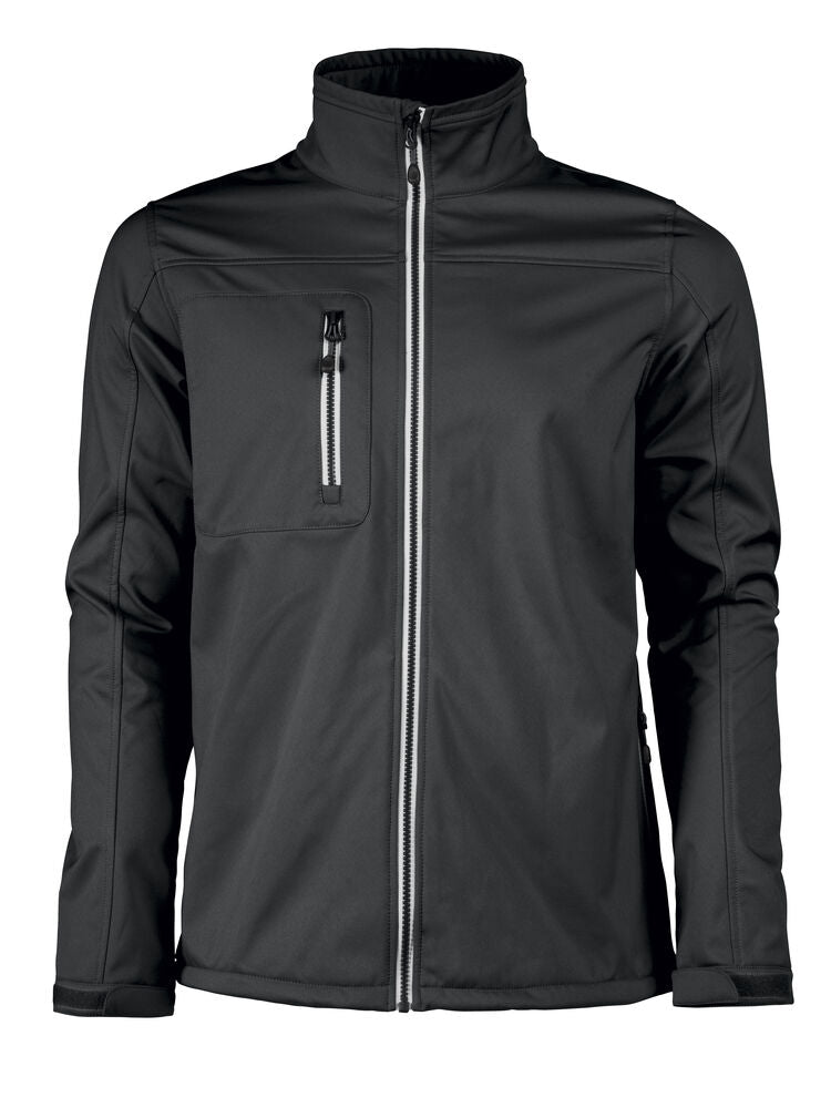 Printer RED Vert Softshell Jacke Herren in Schwarz – mit Firmenlogo individualisierbar