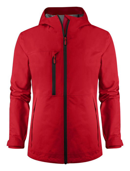 Printer Essentials Hiker Shell Jacke Damen in Rot – mit Firmenlogo individualisierbar
