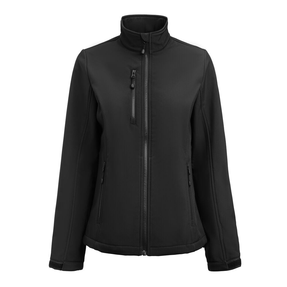 Printer RED Airwalk Softshell Jacke Damen in Schwarz – mit Firmenlogo individualisierbar