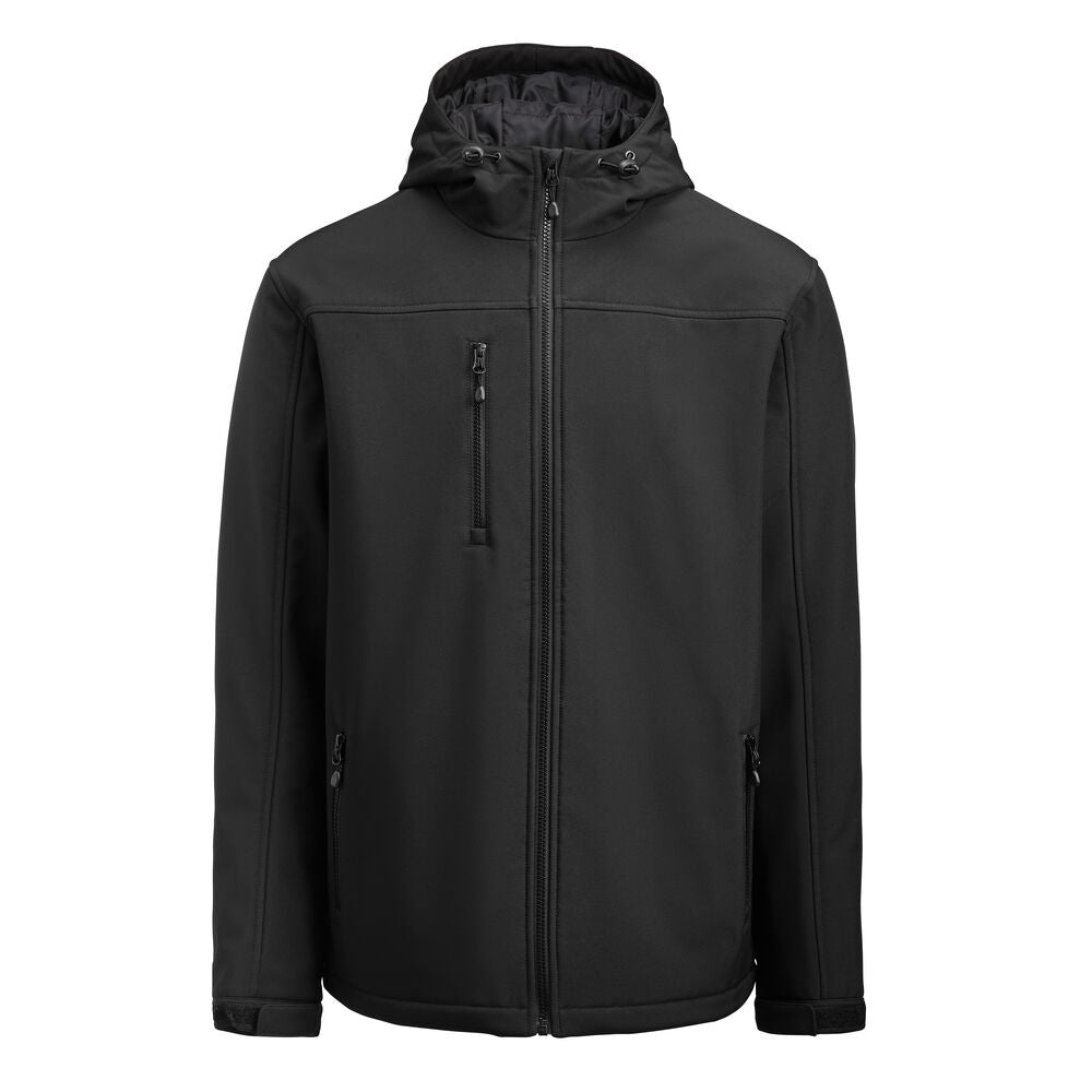 Printer RED Boardslide Softshell Jacke Herren in Schwarz – mit Firmenlogo individualisierbar