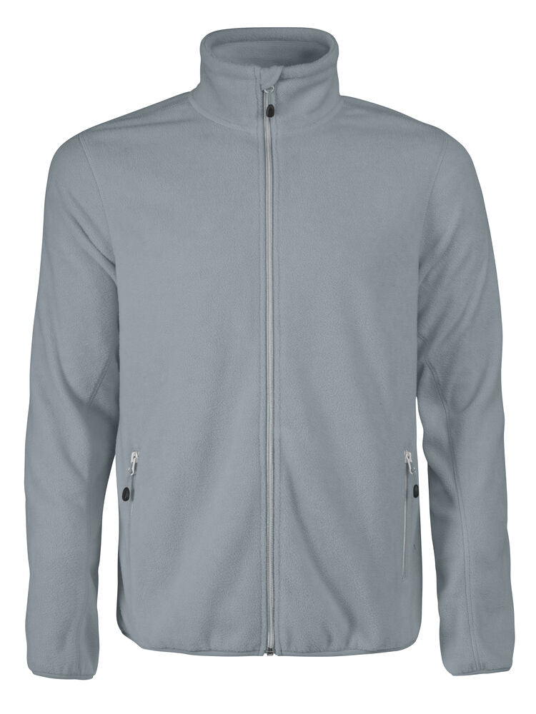 Printer RED Rocket Fleecejacke Herren in Grau – mit Firmenlogo individualisierbar