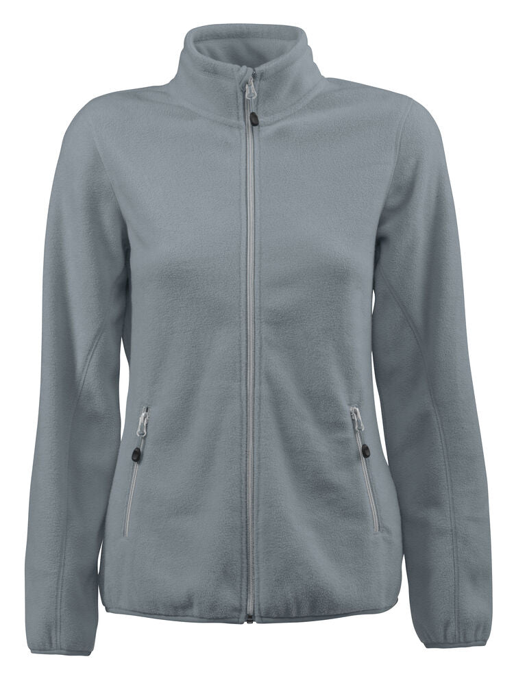 Printer RED Rocket Fleecejacke Damen in Grau – mit Firmenlogo individualisierbar