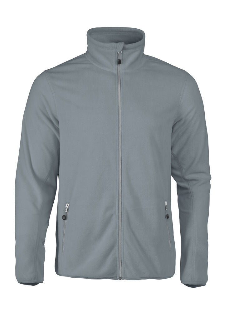 Printer RED Twohand Fleecejacke Herren in Grau – mit Firmenlogo individualisierbar