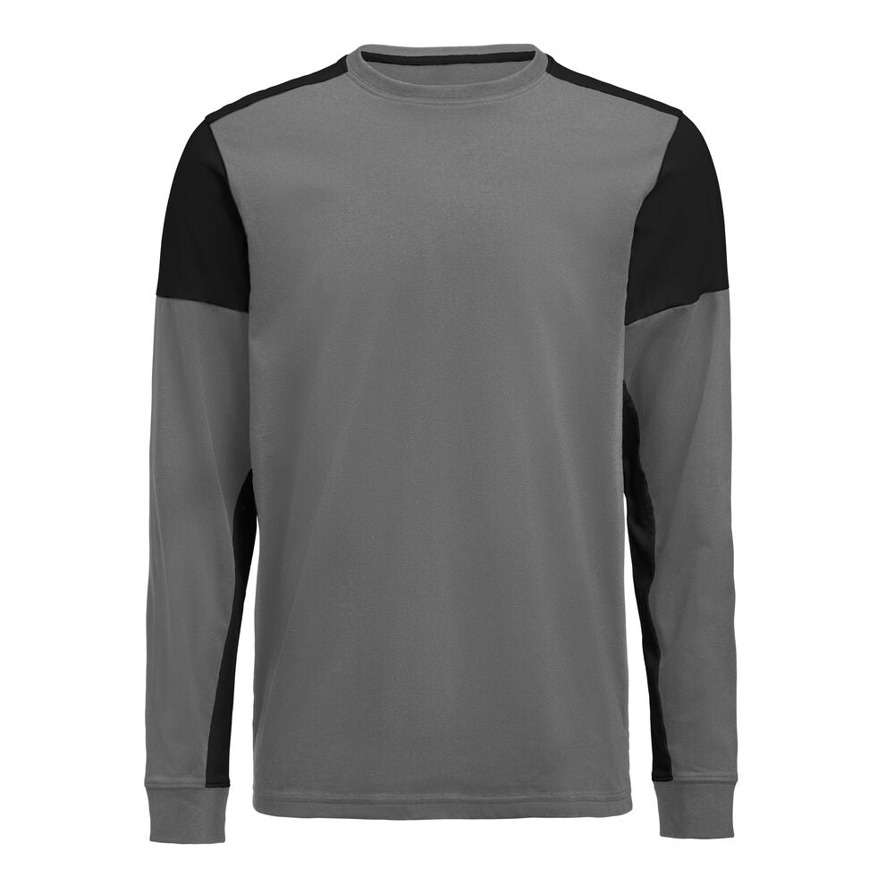 Printer PRIME Prime T-shirt Long Sleeve T-shirt Herren in Anthrazit/Schwarz – mit Firmenlogo individualisierbar