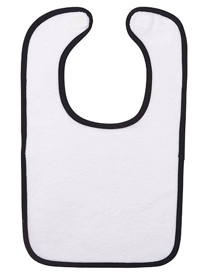 Babiezz® ALL-Over Sublimation Baby Bib von ARTG – Produkt- und Farbansicht für Textildruck und Stickerei