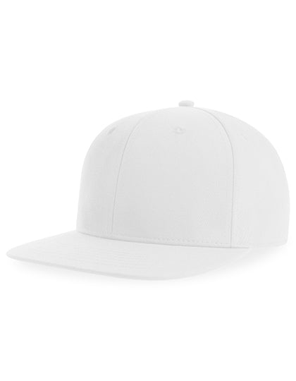 Atlantis James Cap in White – mit Firmenlogo individualisierbar