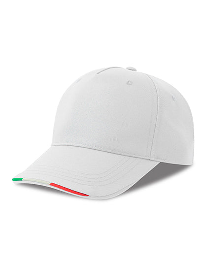 Atlantis Recy Five Italia in White – mit Firmenlogo individualisierbar