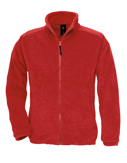 B&C COLLECTION Unisex Fleece Icewalker+ in Red – mit Firmenlogo individualisierbar