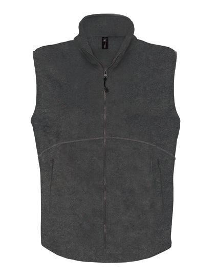 B&C COLLECTION Unisex Fleece Traveller+ in Charcoal (Solid) – mit Firmenlogo individualisierbar
