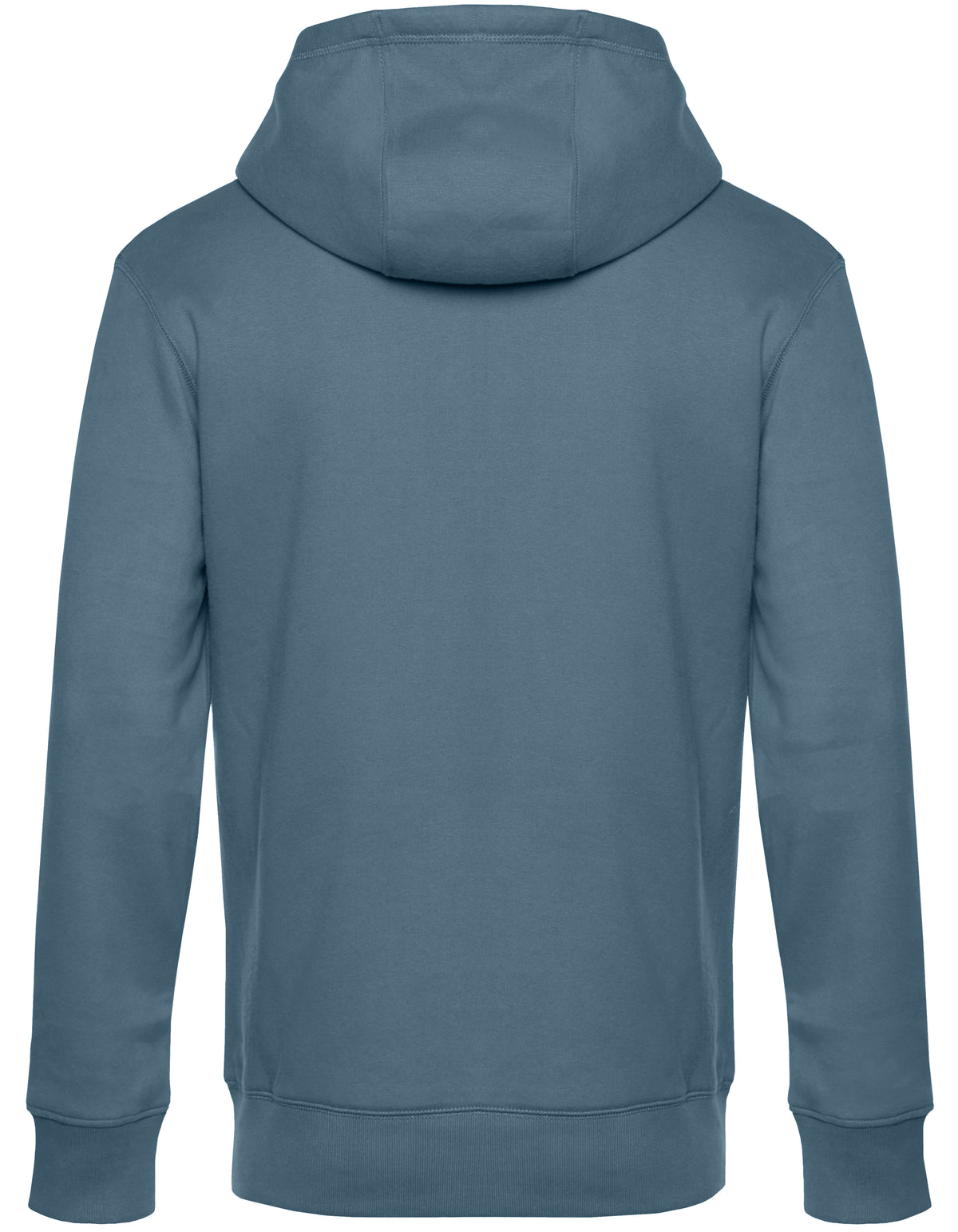 KING Hooded Sweat B&C BE INSPIRED von B&C BE INSPIRED – Rückansicht für Textildruck und Stickerei