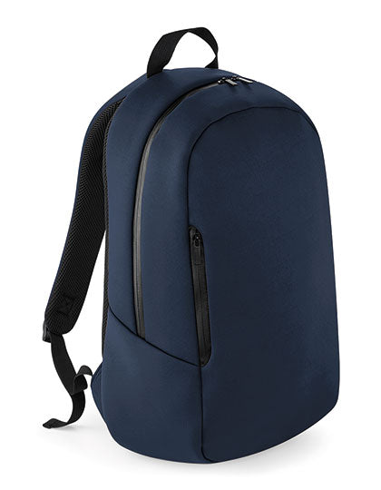 BagBase Scuba Backpack in Navy – mit Firmenlogo individualisierbar