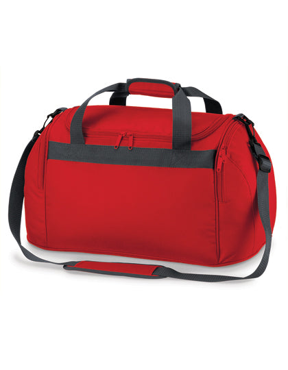 BagBase Freestyle Holdall in Classic Red – mit Firmenlogo individualisierbar