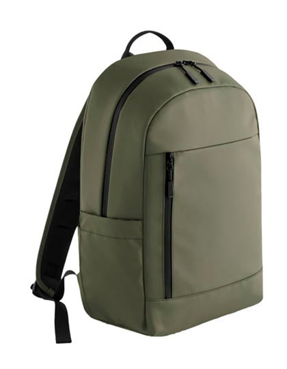 BagBase Everyday Carry 22 Litre Backpack in Olive Green – mit Firmenlogo individualisierbar