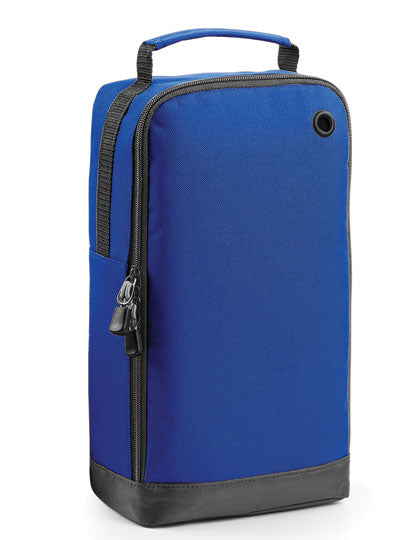 BagBase Athleisure Sports Shoe / Accessory Bag in Bright Royal – mit Firmenlogo individualisierbar