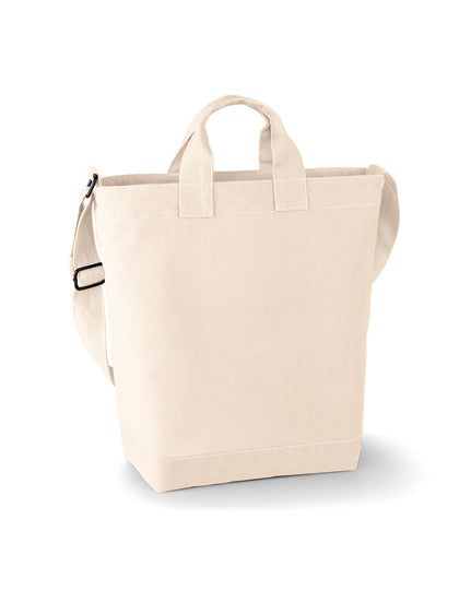 BagBase Canvas Day Bag in Natural – mit Firmenlogo individualisierbar