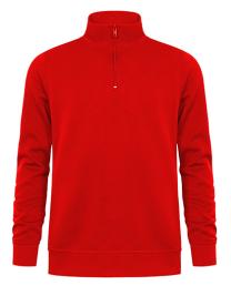 Promodoro Unisex-Troyer mit Seitentaschen in Fire Red – mit Firmenlogo individualisierbar
