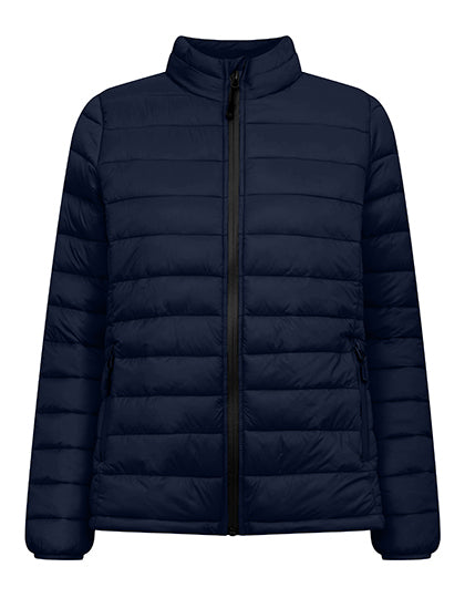 Promodoro Women´s Padded Jacket in Navy – mit Firmenlogo individualisierbar