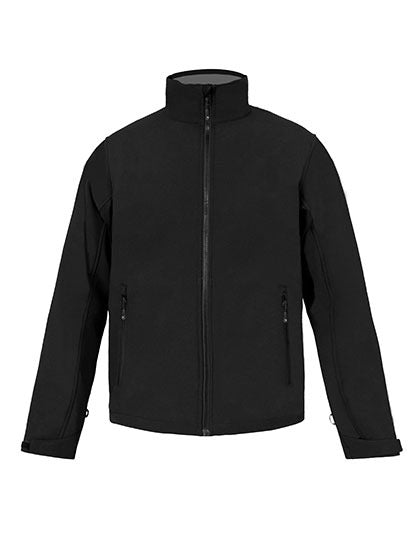 Promodoro Men´s Softshell Jacket C+ in Black – mit Firmenlogo individualisierbar