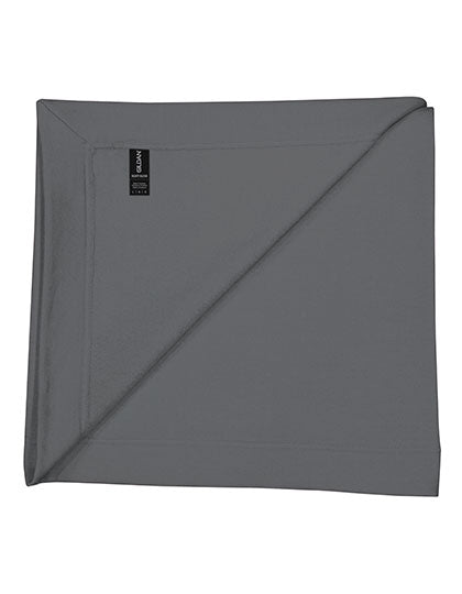 Gildan Heavy Blend™ Fleece Stadium Blanket in Charcoal (Solid) – mit Firmenlogo individualisierbar