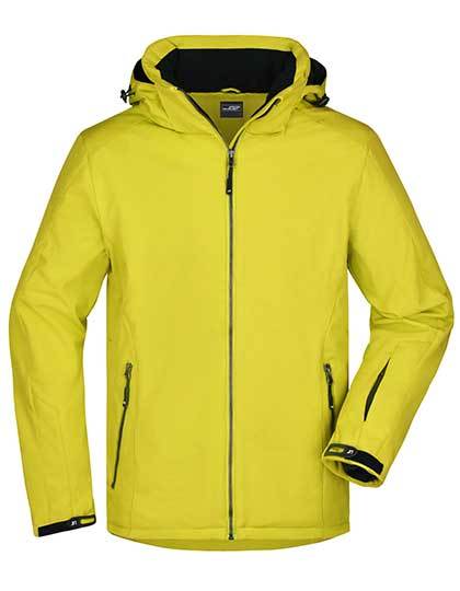 Daiber Men´s Wintersport Jacket in Yellow – mit Firmenlogo individualisierbar
