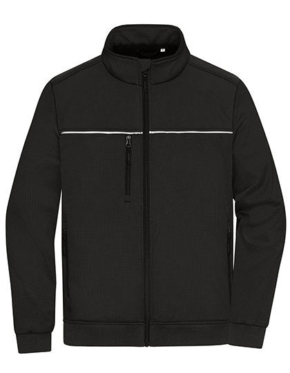 Daiber Hybrid Workwear Jacket in Carbon/Black – mit Firmenlogo individualisierbar