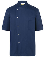 Karlowsky Herren-Kochjacke Gustav in Navy (ca. Pantone 533C) – mit Firmenlogo individualisierbar