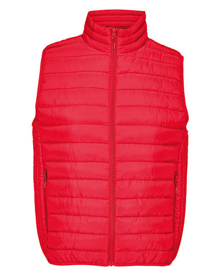 SOL´S Men's Stream Bodywarmer in Red – mit Firmenlogo individualisierbar