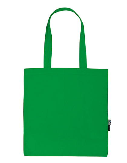 Neutral Shopping Bag With Long Handles NE90014 in Green