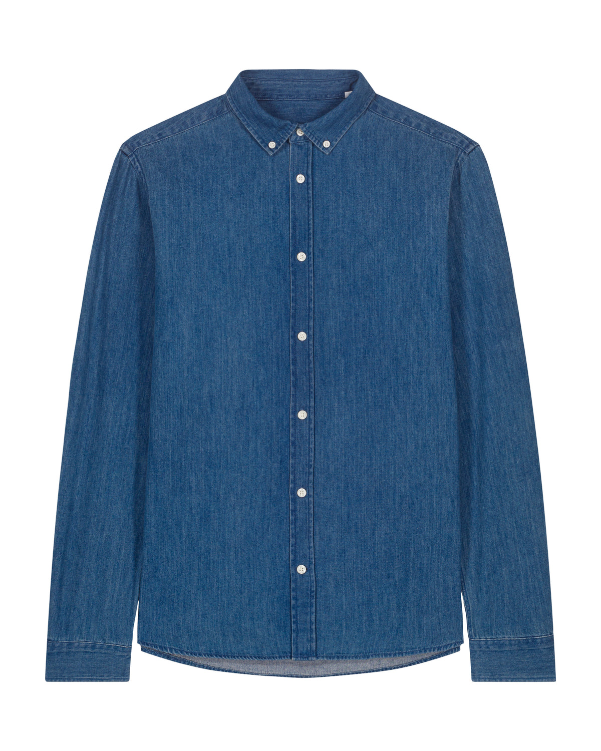 Stanley/Stella Stanley Denim Shirt in Mid Wash – bedruckbar und bestickbar