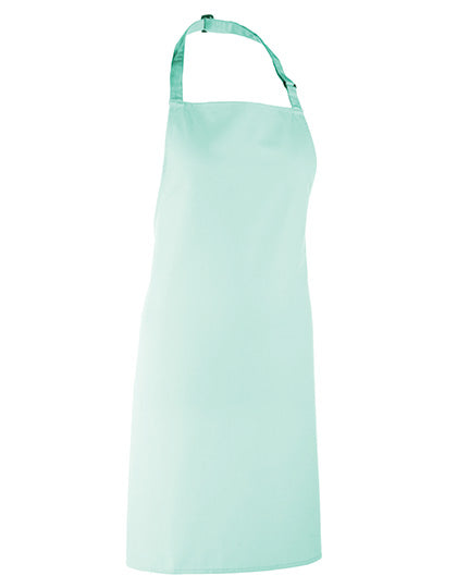 Premier Workwear Colours Collection Bib Apron PW150 in Aqua (ca. Pantone 344C)