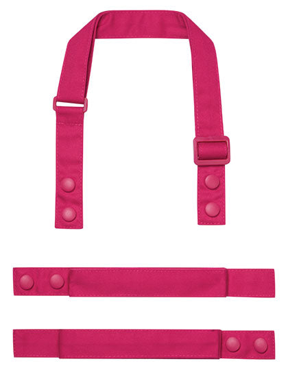 Premier Workwear Colours Swap & Pop Apron - Strap PW191 in Hot Pink (ca. Pantone 215C)
