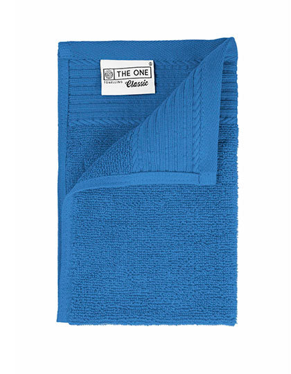 The One Towelling® Classic Guest Towel TH1020 in Aqua Azure