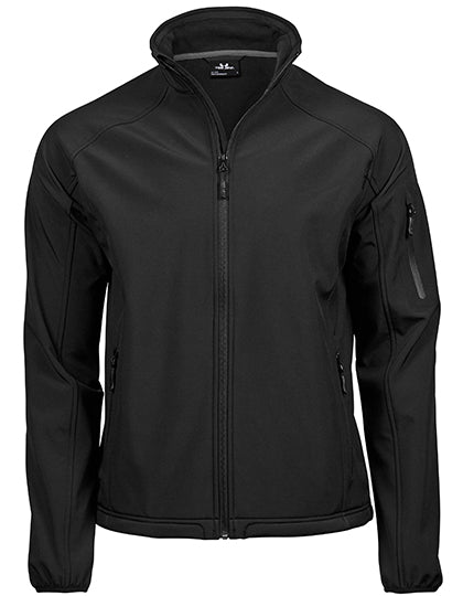 Slim Fit Softshell-Jacke von TEE JAYS – Produkt- und Farbansicht für Textildruck und Stickerei