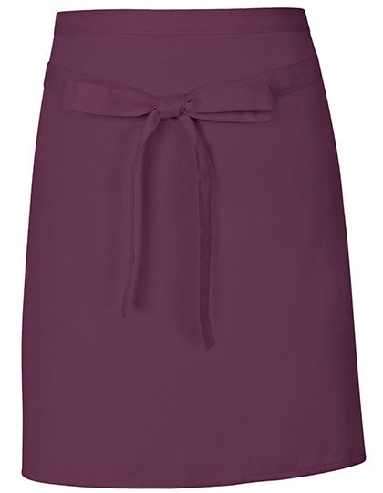 Link Kitchen Wear Pizza Apron X984 in Aubergine (ca. Pantone 5115)