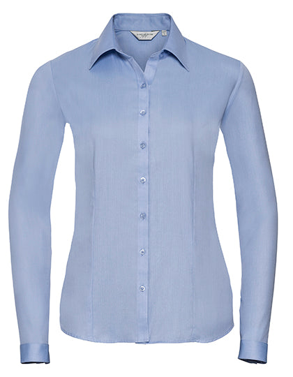 Damen Bluse Langarm von Russell – Produkt- und Farbansicht für Textildruck und Stickerei