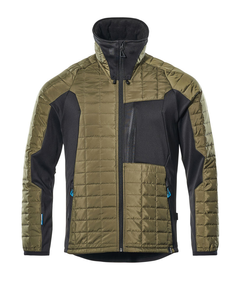 MASCOT ADVANCED Thermojacke – 17115-318 – Farbe Moosgrün/Schwarz