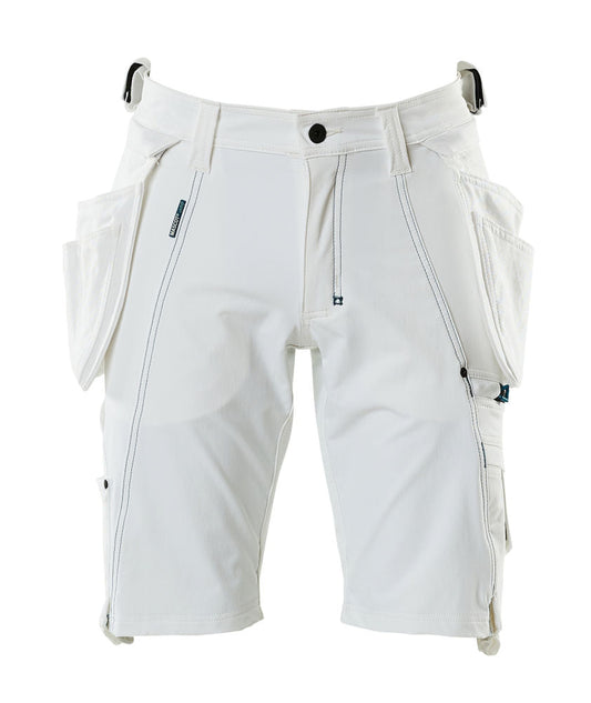 MASCOT ADVANCED Shorts mit Hängetaschen – 17149-311 – Farbe Weiß