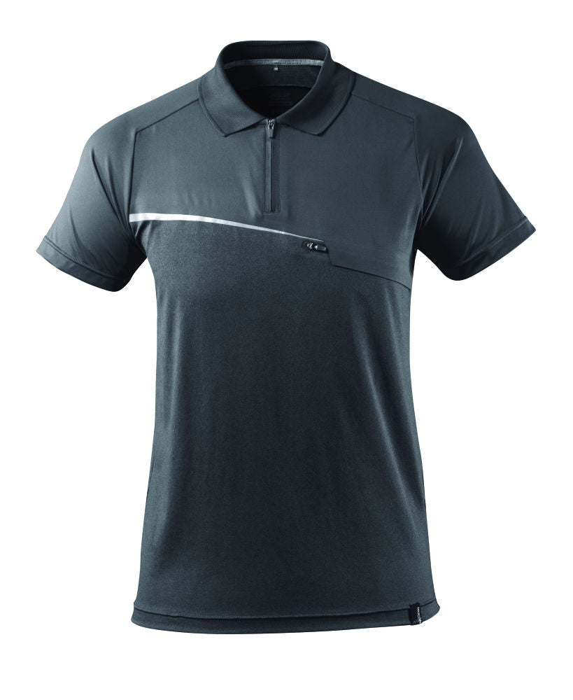 MASCOT ADVANCED Polo-Shirt mit Brusttasche – 17283-945 – Farbe Dunkelanthrazit