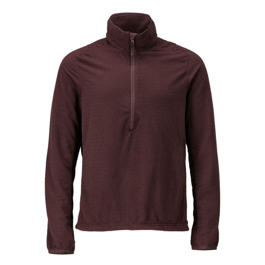 MASCOT CUSTOMIZED Microfleece Pullover mit kurzem Reißverschluss – 22703-639 – Farbe Bordeaux