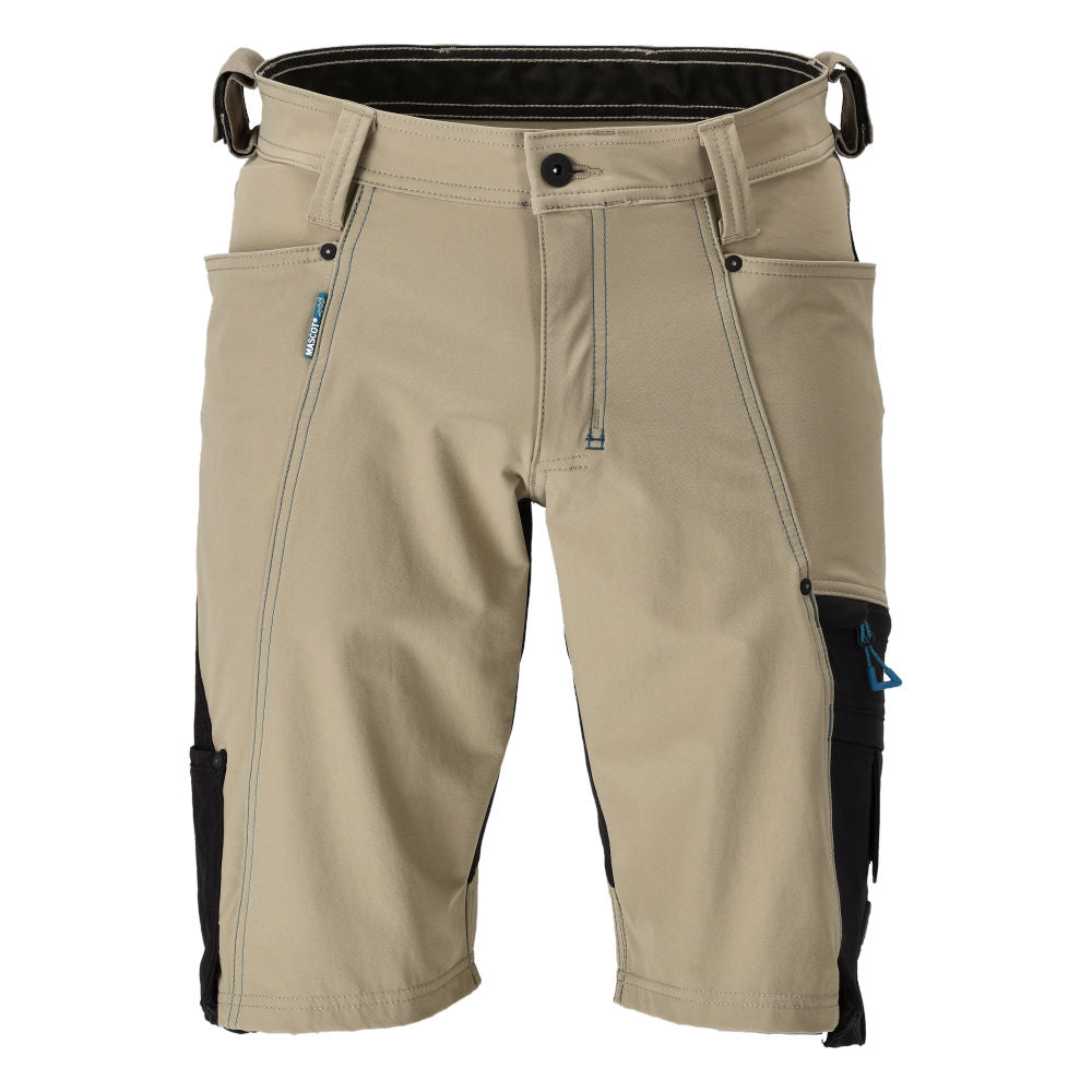 MASCOT ADVANCED Shorts – 23149-311 – Farbe Hellkhaki/Schwarz