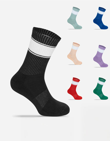 Farbige Tennis-Socken MRS5007 – Detailansicht für individuelle Veredelung