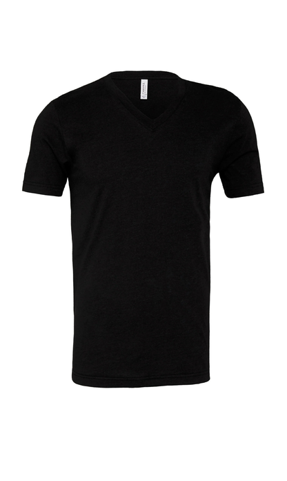 Unisex Jersey Short Sleeve V-Neck Tee