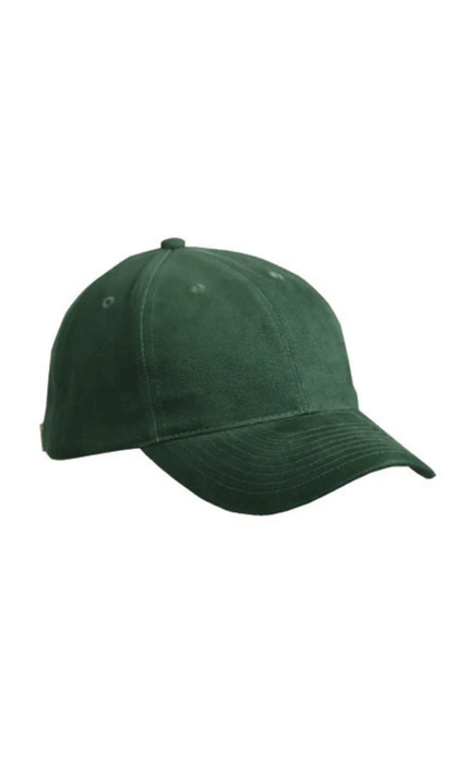 Hochwertiges 6-Panel-Cap aus gebürsteter Baumwolle