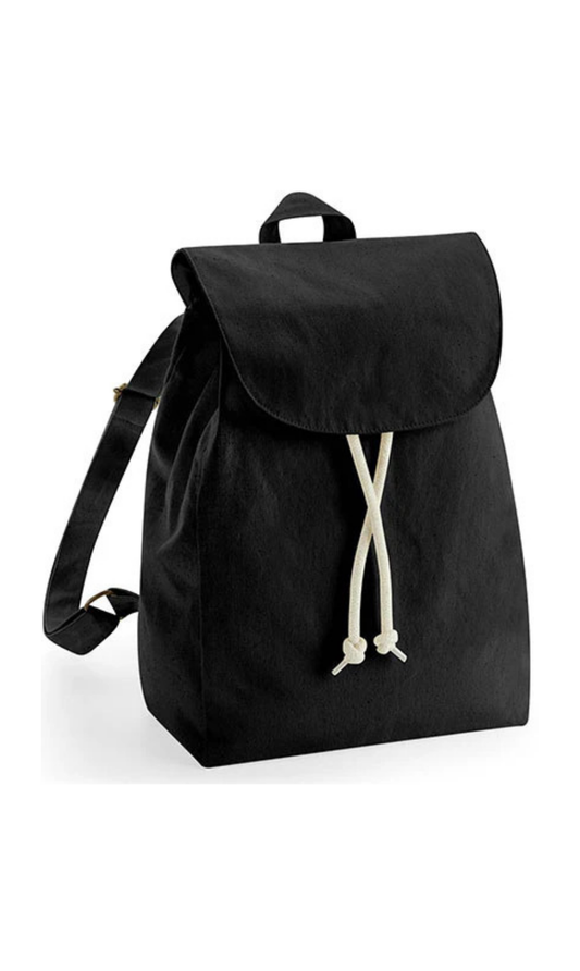 Canvas-Rucksack aus Bio-Baumwolle