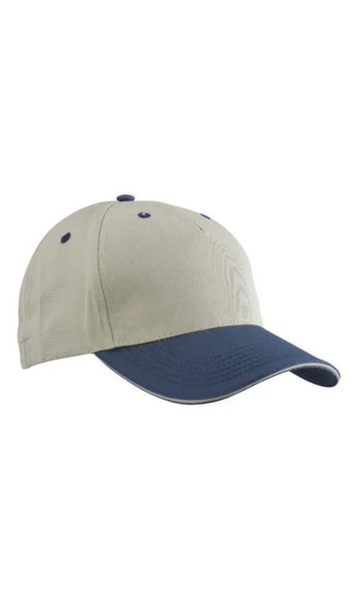 Sandwich Cap mit Kontrastdetails